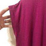Eileen Fisher  Crew Neck Boxy Dress in Berry Magenta - Size Large Photo 1