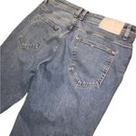 ZARA Straight Leg Slim Skinny Denim Standards High Waist Jean 34 Mom Vintagecore Photo 1