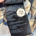 The North Face Valley Twill Flannel Shirt Women’s size Small Gravel Navy Blue Photo 10