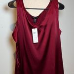 Eileen Fisher Eileen fischer Scarlett red 96% silk blouse Tank Top Photo 0