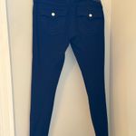 True Religion black pants with crystal like buttons. Photo 2