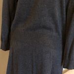 Merona  faux wrap sweater dress, L, gray Photo 8