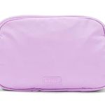 PINK - Victoria's Secret VS Pink Vinyl Zipper Belt Bag Lilac NWT Photo 1