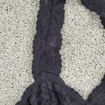 Free People Intimately Womens Bralette L Black Lace Stretch Racerback Pullover Photo 4