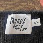 Princess Polly black knit scoop square neck long sleeve top Photo 5