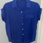 Boutique Blue Button Down Photo 0