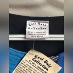 NEW Vintage Kosi Bali 90s Patchwork Blue Quilted Jacket Handmade Women’s M/L Size M Photo 5