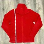 Columbia Sportswear Full Zip Up Pockets Fleece Jacket Coral Long Sleeve Size L Photo 2