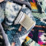 New In Aztec Print Sherpa Fleece Zip Jacket Southwest Boho Size L Blue Size L Photo 10