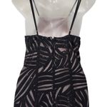 Trixxi  Square Neck Strappy Sequin Embroidered Prom Dress Side Slit Black Size 3 Photo 7