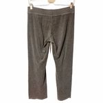 Juicy Couture Size Small Grey Velour Slim Leg Pull On Track Pant Photo 4