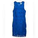 London Times  Royal Blue Midi Dress Photo 2