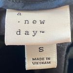 A New Day  Faux Leather Pull On Tapered Pants Dark Green Size Small Boho Pockets Photo 3