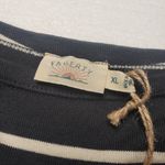 Faherty  Women's Sport Jersey Boatneck Top in Osprey Stripe size XL NWT Photo 6