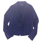 Vince Navy Blue textured blazer Photo 0