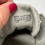 Michael Kors Monique Lace Up Trainer Sneakers Silver White Gray Womens Size 7.5 Photo 6