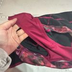 Lululemon Speed Short Black Poppy Petals Berry Rumble Trim Size 6 Photo 4