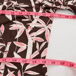 J. McLaughlin  dress bamboo print brown pink sz S Photo 4