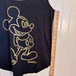 Disney  Parks Embroidered Mickey Mouse Black Tank Top Women’s Size Medium Photo 6