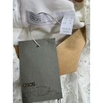 ASOS Edition Gigi crop top lace mini wedding dress Size 4US Reg$160 Photo 12