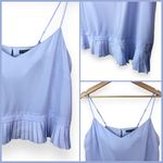 French Connection Polly Pleated Hem Cami Top in Lavender Photo 8