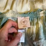 Scrapwork Earthy boho hippie tie dye blouse Tan Size M Photo 2