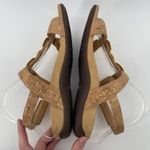 Vionic Farra Embellished Sandal Gold Cork Women 9.5 Adjustable Straps Comfort Photo 4