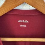 Wild Fable Women’s cranberry red short sleeve v-neck crop top t-shirt Size L Photo 2