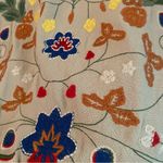 Altar'd State Altar’d State Embroidered Tan Bird Mini Skirt Size Small Photo 3