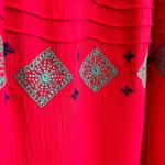 Boho Embroidered Tunic Size M Photo 3