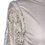 On Twelfth  lace sleeve rhinestone trim sweater Photo 3