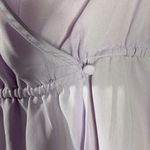 Who What Wear  The Sleeveless Wrap Top Blouse Orchid Petal Size Small Photo 3