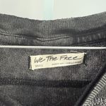 We The Free  Distressed Mineral Washed Black Sleeveless Cotton Top sz S Boho Photo 3