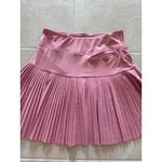 Blue Q GG Blue Luxe Sport 17" Women Size S High Rise Pink Pleated Golf Skort Sporty Photo 1