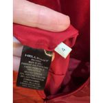 Hellessy Emily Dress In Red With Contrast White Shirttail Hem Size 4 Crimson Photo 7