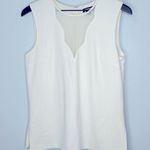 DKNY Womens Ivory Sleeveless Wear To Work Tank Top Size S Photo 0