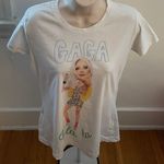 Sugarbird Limited Collection RARE Gaga Oh La La White 100% Cotton T-shirt, size 6 Photo 0
