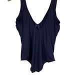 Sea Level Swimsuit 10 Navy One Piece Padded Control Swimwear Vacation Blue Photo 3