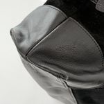 BCBGMAXAZRIA  Black Leather Top Handle Satchel Purse Bag Photo 11