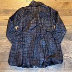 Samuel Dong Quoted Parka Dress/Coat Brown Size L Photo 11