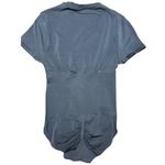 PINSY Butter Sculpt Tee Seamless Shapewear Bodysuit Short Sleeve Grey Large NWT Gray Photo 4