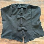 SheIn black sleeveless dressy bow top large Photo 0