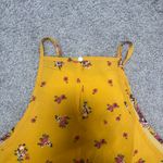 SheIn  Floral Yellow Halter Dress Photo 6