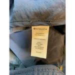 Athleta Linen Beachside Bali Shorts Women's 8Blue Faded Camo 3" 211109 Pull On Photo 4