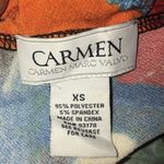 Carmen Marc Valvo Beautiful  multi color tank top Photo 3