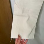 ZARA Off White Denim Straight Leg Jeans Photo 6