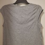 Flora's Follies Grey Pajama Short Sleeve Top L Size L Photo 6