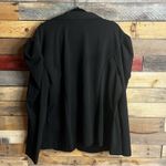 Ashley Stewart  Black Blazer With‎ Ruched Shoulders Size 26/28 Photo 1
