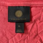 JM Collection  3/4-Sleeve Solid Tunic Tee in Simply Coral size XL Photo 2