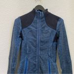 Lululemon Forme Jacket Reversible Slub Denim Limitless Blue/Black Size 4 Photo 11
